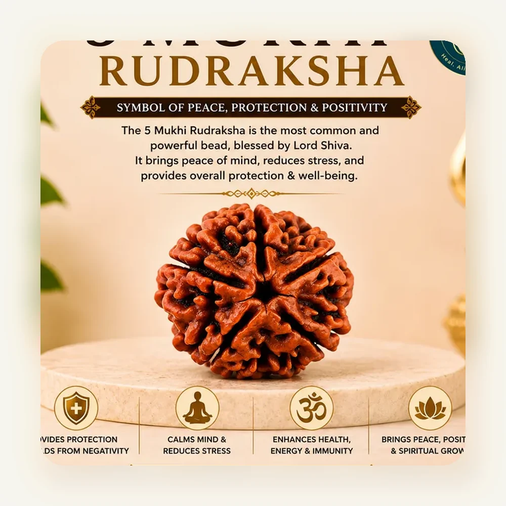 5 Mukhi Big Rudraksha
