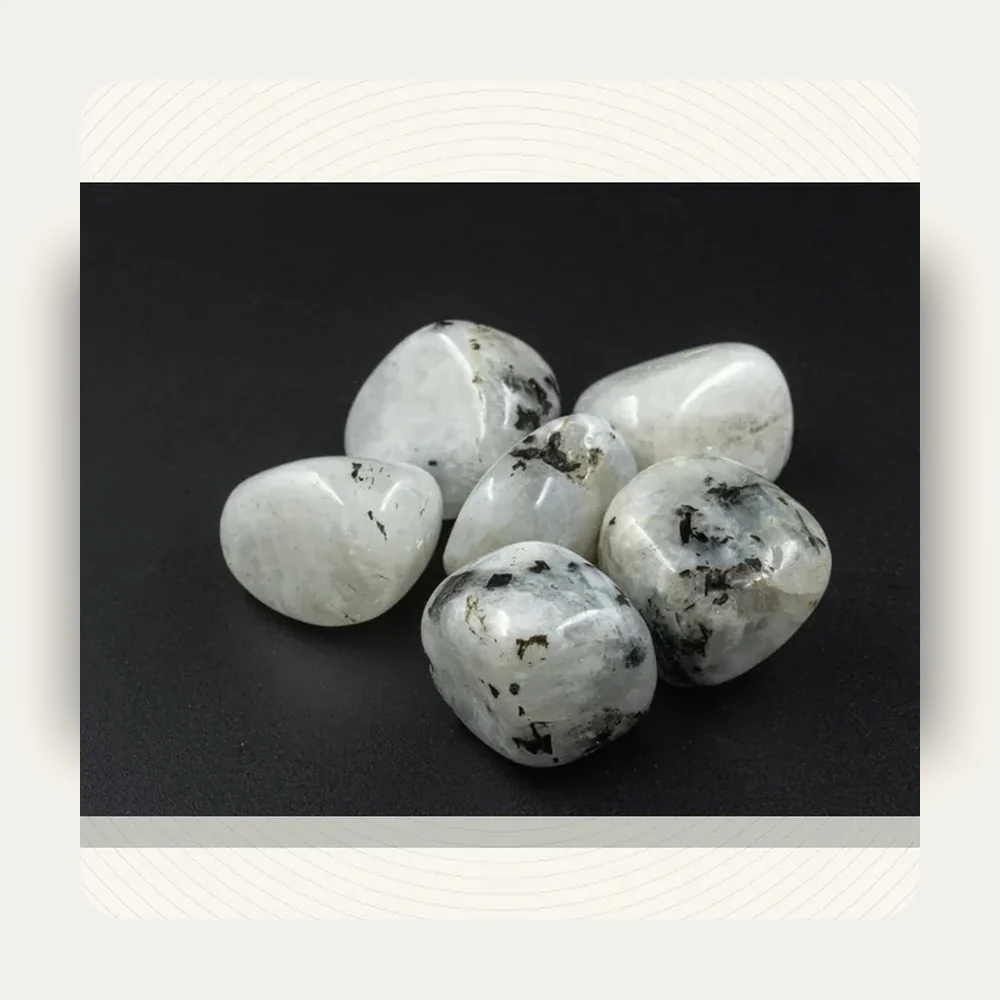 Moon Stone Tumble Stone