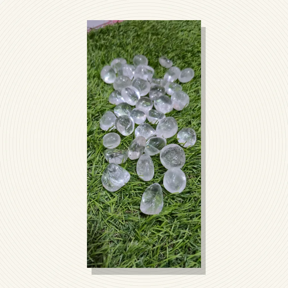 Clear Quartz Tumble Stone
