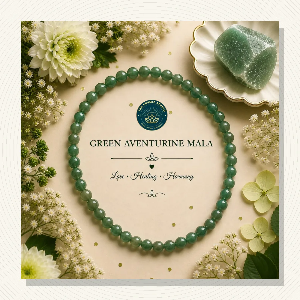 Green Aventurine Mala