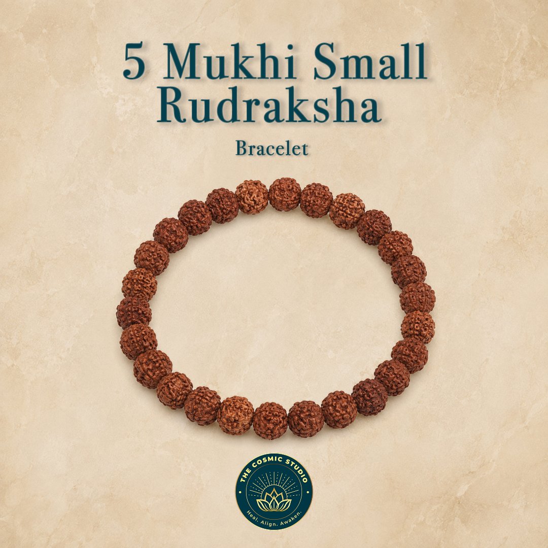 5 Mukhi Small Rudraksha Bracelet