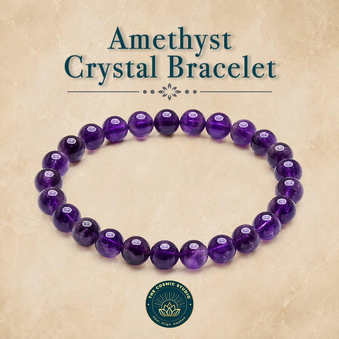 Amethyst Crystal Bracelet