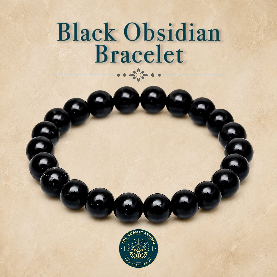 Black Obsidian Bracelet