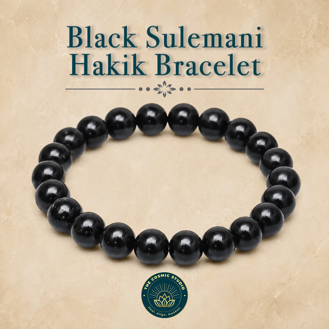 Black Sulemani Hakik Bracelet