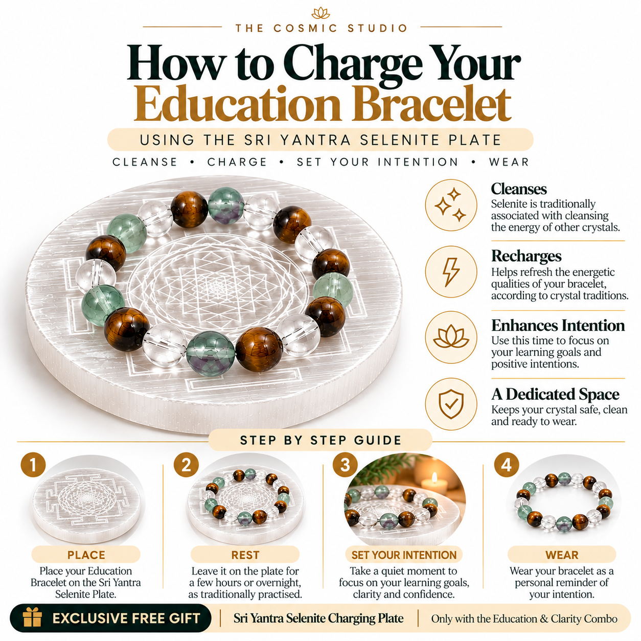 Education Bracelet Gift Set
