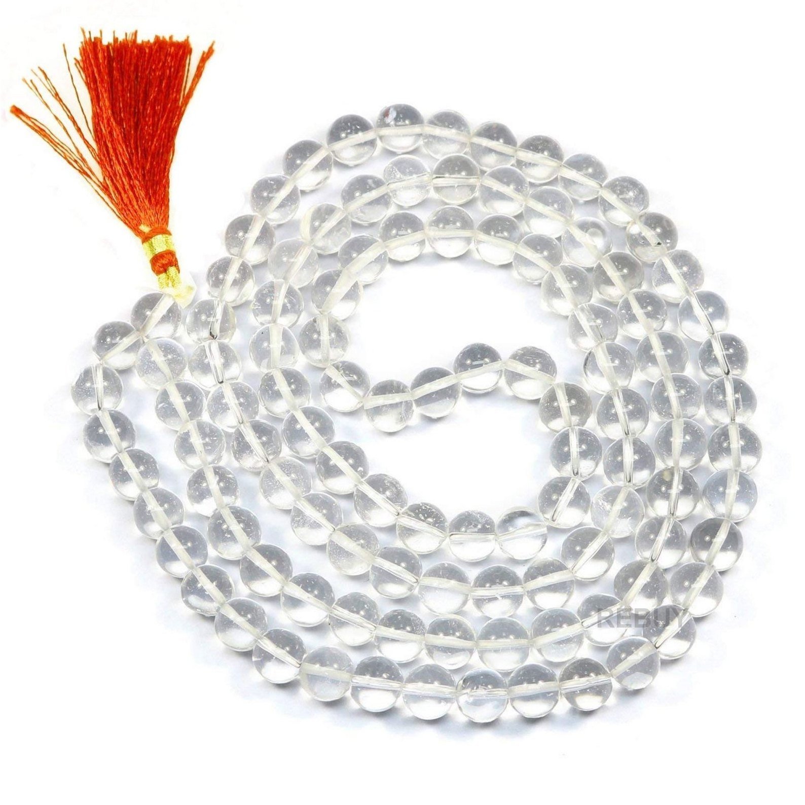 Clear Quartz 108 Beads Mala