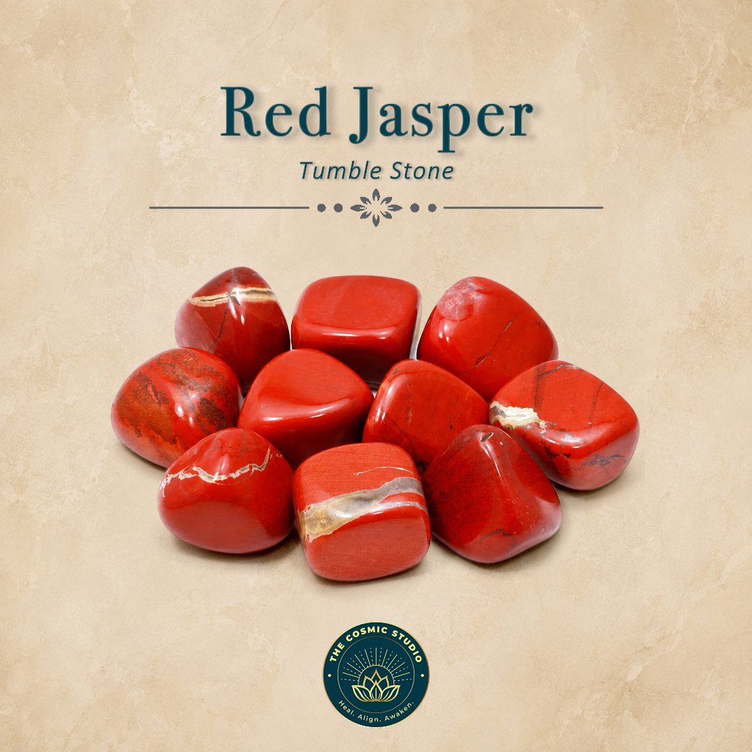 Red Jasper Tumble Stone