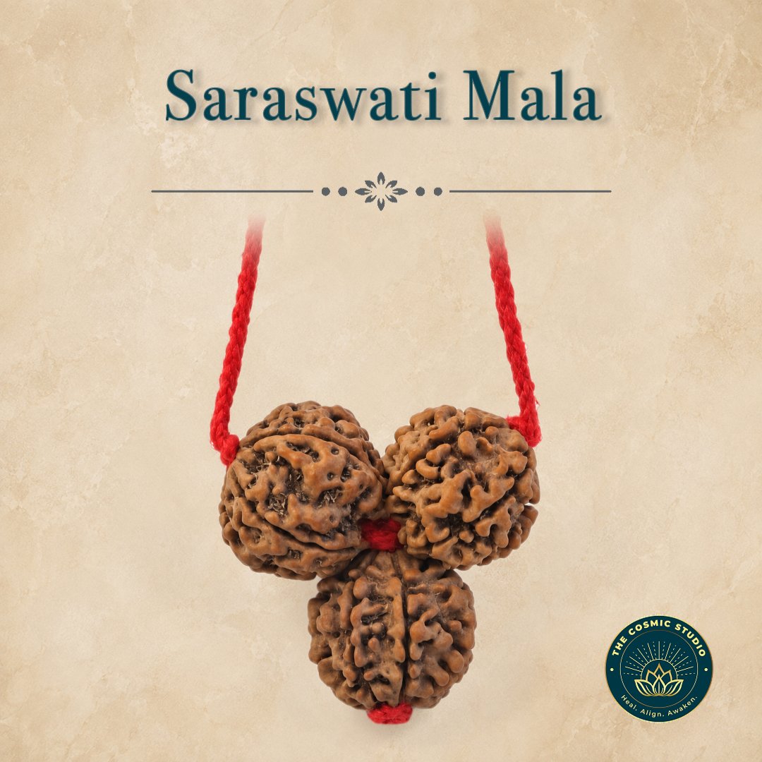 Saraswati Rudraksha Mala