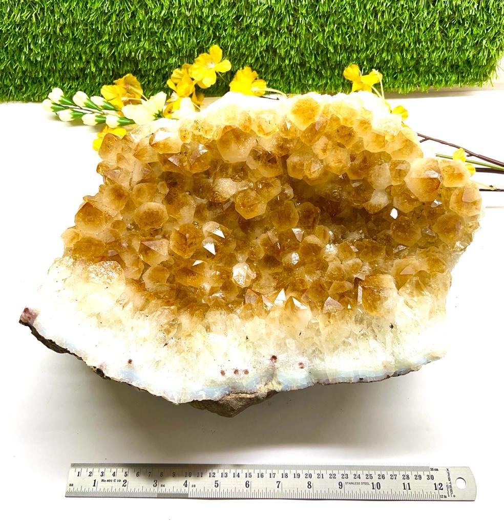 Extra Large Citrine Clusters (Career and Abundance)