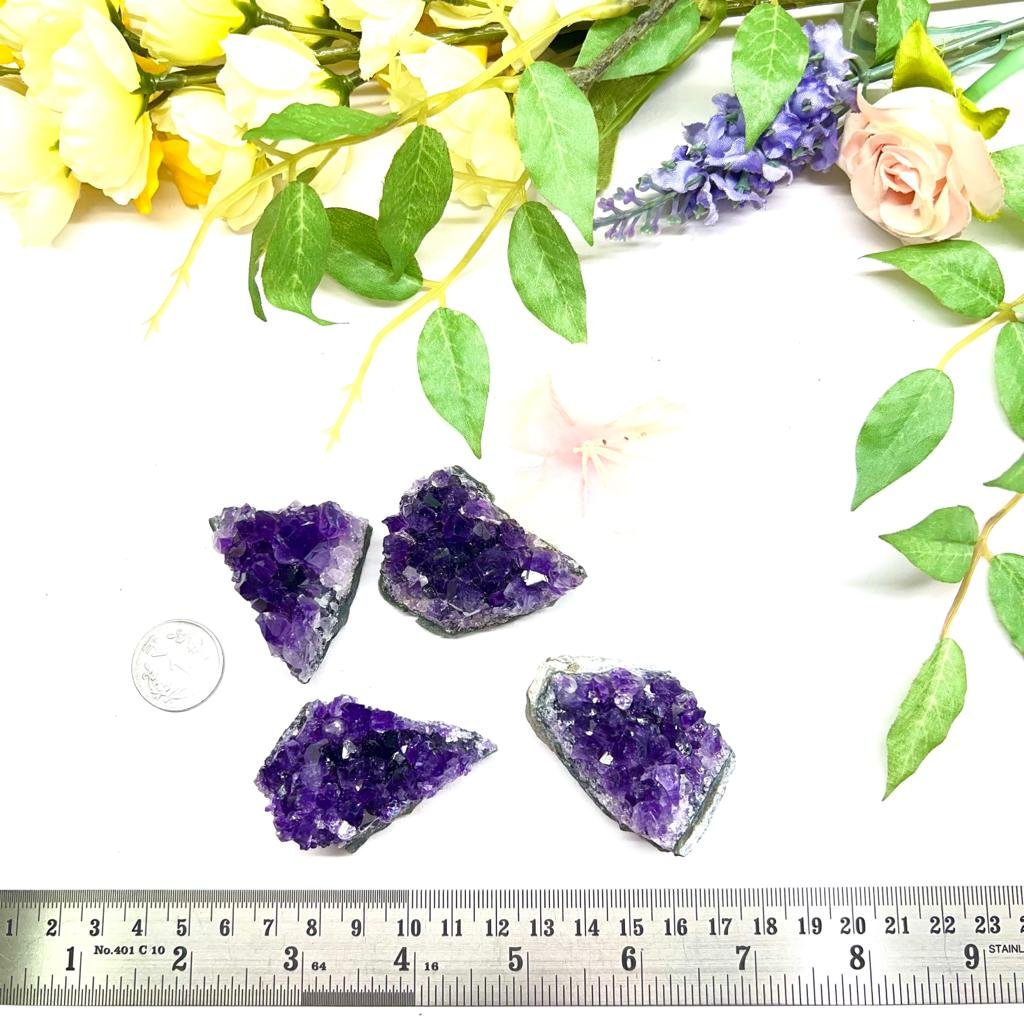 Amethyst Purple Velvet Cluster (Intuition and Spiritual Evolution)