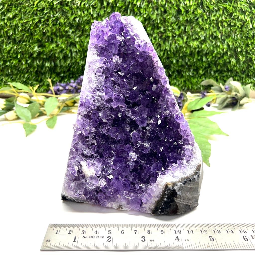 Large Standing Amethyst Clusters from Uruguay AAA Quality (High Vibrations)