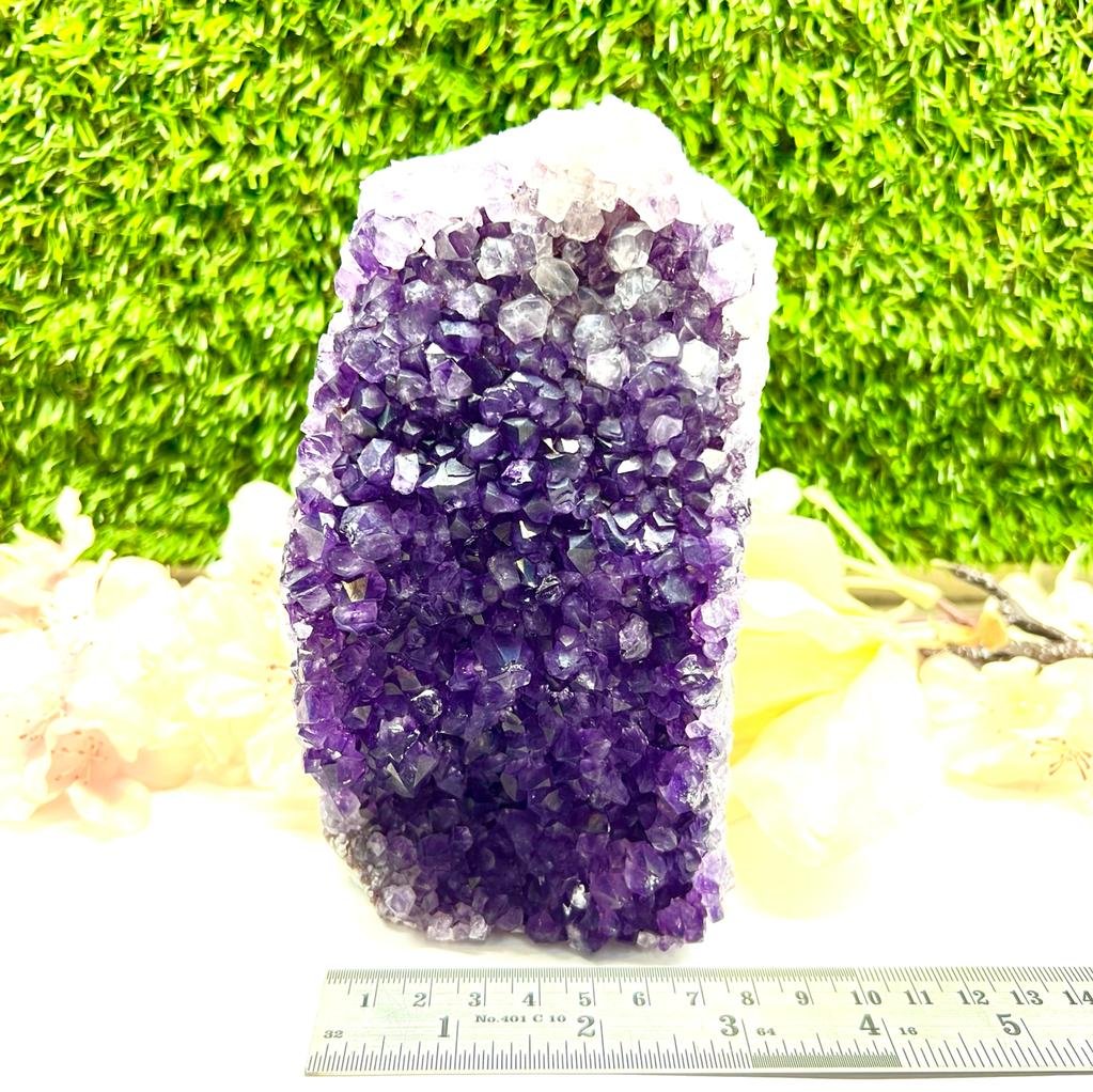 Large Standing Amethyst Clusters from Uruguay AAA Quality (High Vibrations)