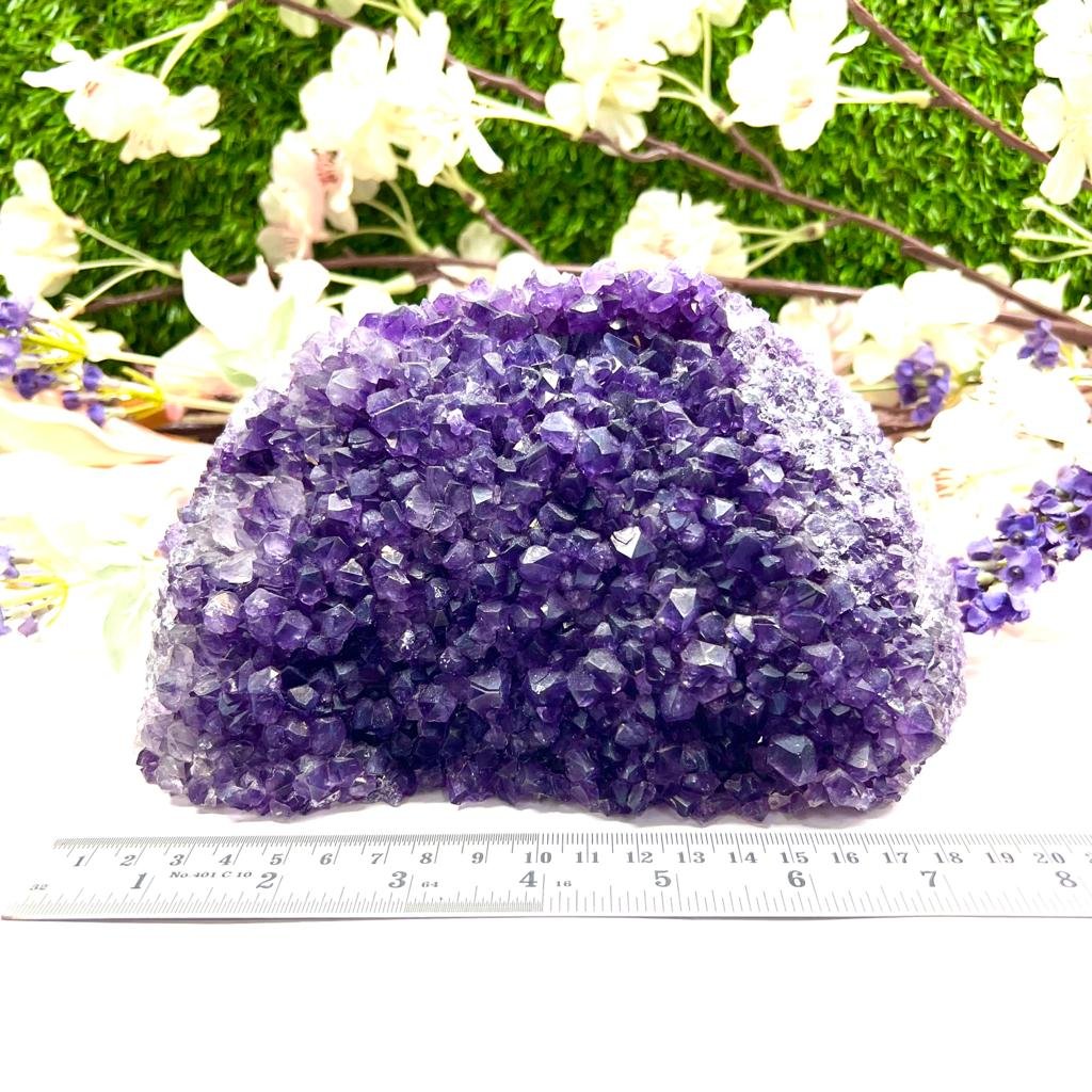 Large Standing Amethyst Clusters from Uruguay AAA Quality (High Vibrations)
