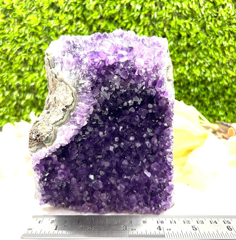 Large Standing Amethyst Clusters from Uruguay AAA Quality (High Vibrations)