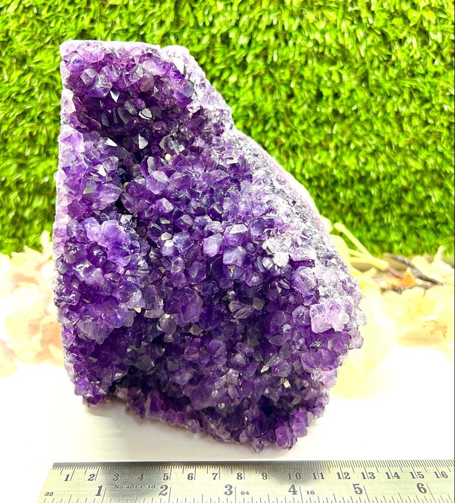 Large Standing Amethyst Clusters from Uruguay AAA Quality (High Vibrations)