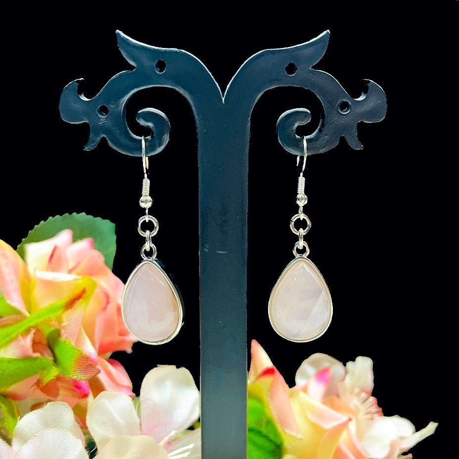 Rose Quartz Earrings (Love & Harmony)