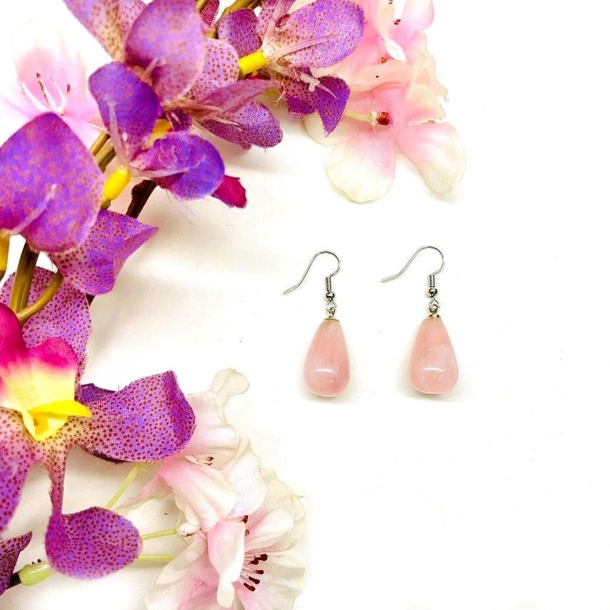 Rose Quartz Earrings (Love & Harmony)