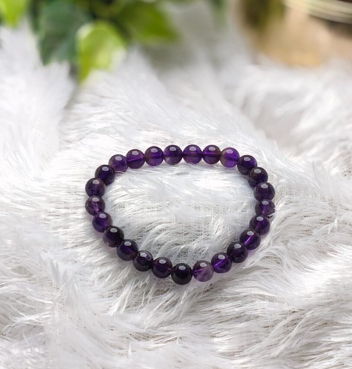 Amethyst bracelet