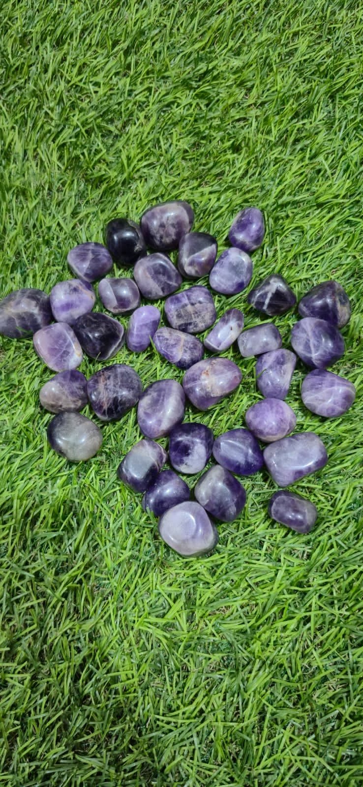 Amethyst tumbles