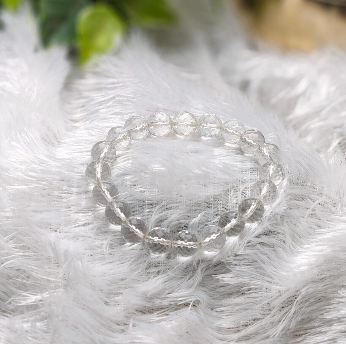 Clear quartz bracelet