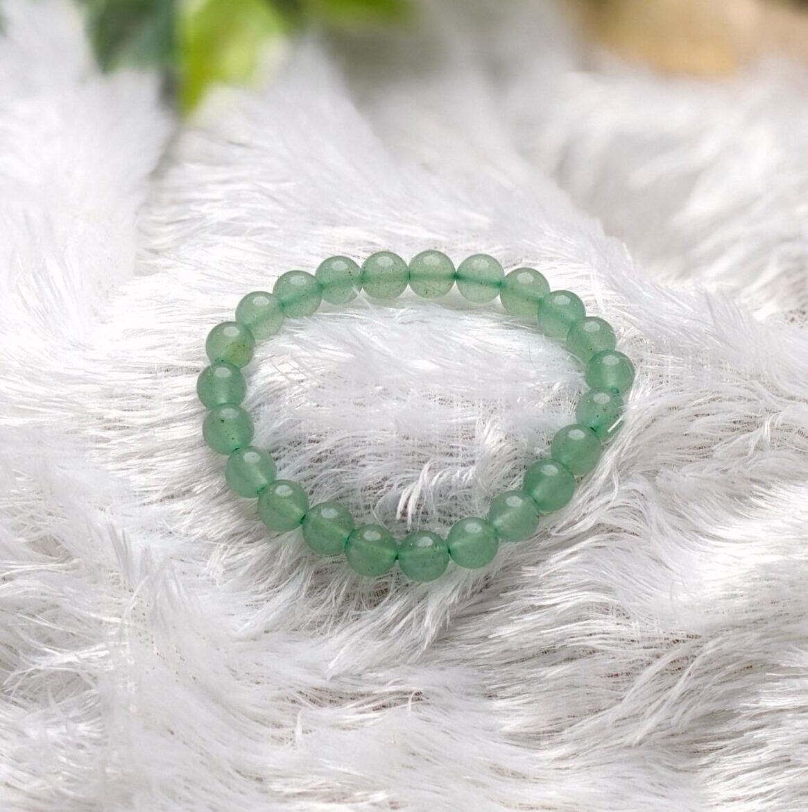 Green aventurian bracelet
